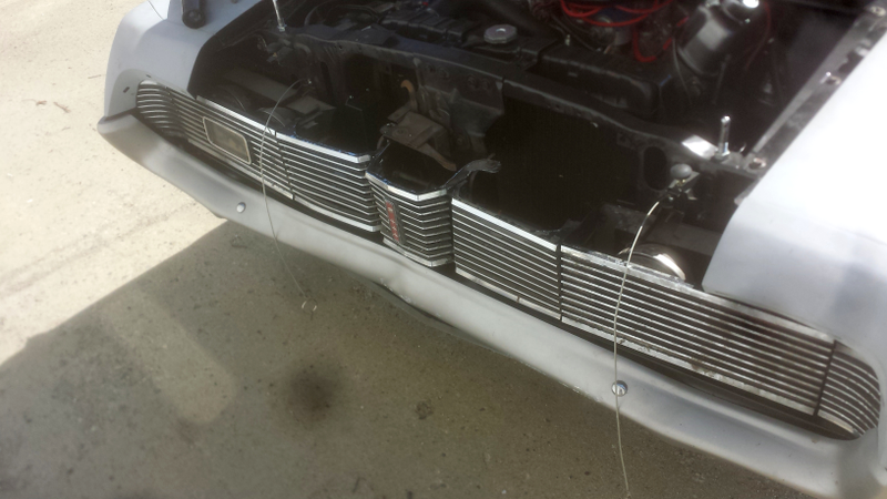 Note the dent.